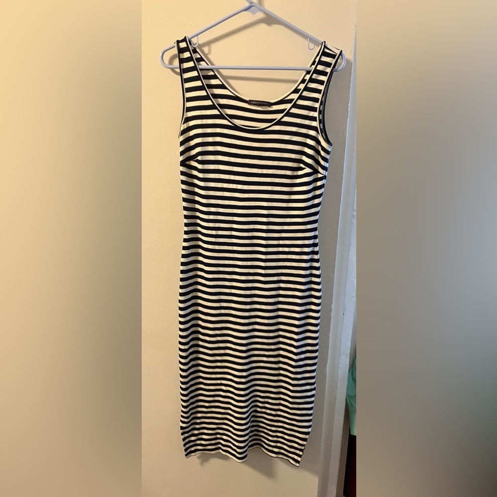 Nautical Vibes! Sleeveless Stretchy Maxi-Dress